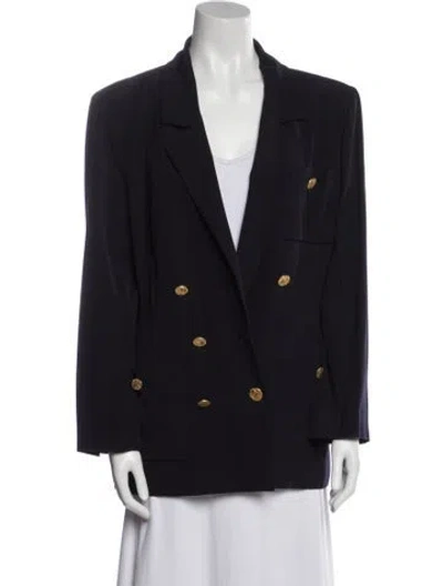 Pre-owned Chanel Vintage 1988 Jacket In Blue