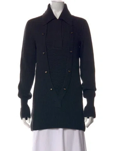 Pre-owned Chanel Vintage 1988 Sweater In Gray