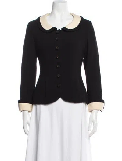 Pre-owned Chanel Vintage 1989 Evening Jacket In Blue
