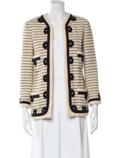 Pre-owned Chanel Vintage 1989 Jacket In Neutral