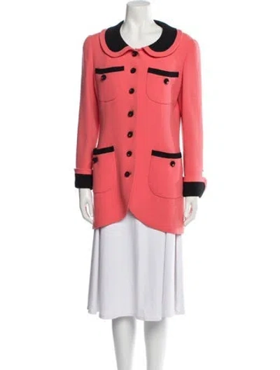 Pre-owned Chanel Vintage 1989 Jacket In Pink