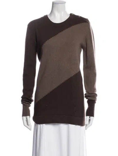 Pre-owned Chanel Vintage 1989 Sweater In Brown