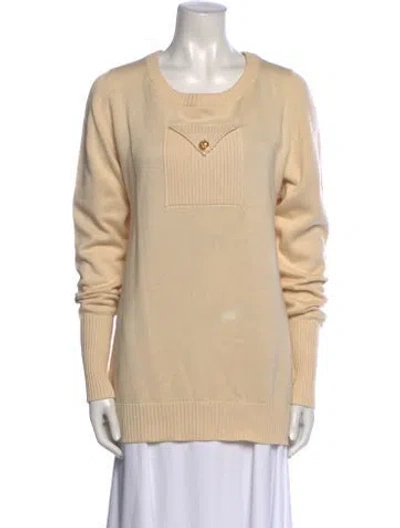 Pre-owned Chanel Vintage 1989 Sweater In Neutral