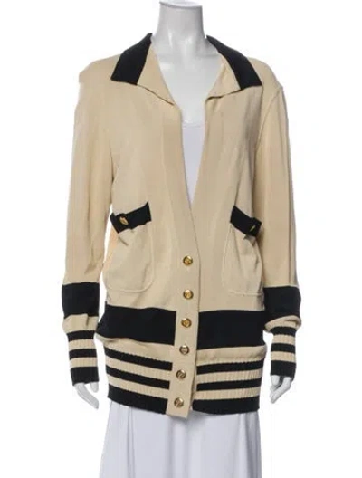 Pre-owned Chanel Vintage 1989 Sweater In Neutral