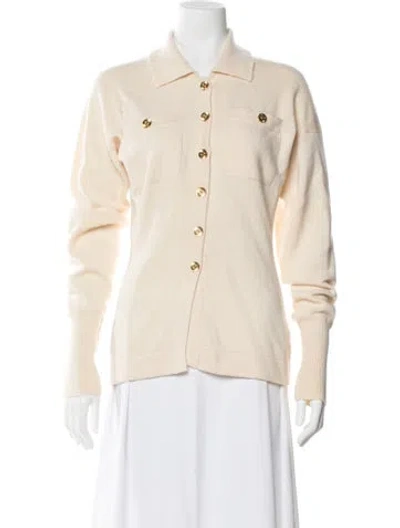 Pre-owned Chanel Vintage 1989 Sweater In Neutral