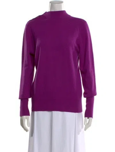 Pre-owned Chanel Vintage 1989 Sweater In Purple