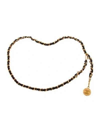 Pre-owned Chanel Vintage 1989 Waist Belt In Multi