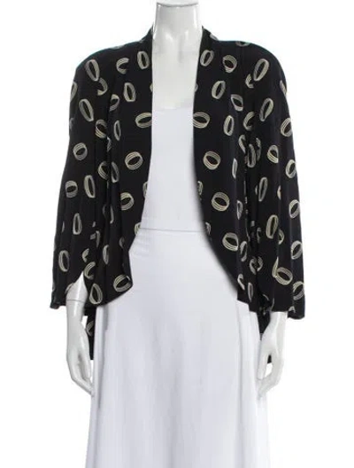 Pre-owned Chanel Vintage 1990 Jacket In Blue
