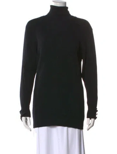 Pre-owned Chanel Vintage 1990 Sweater In Black