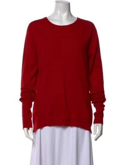 Pre-owned Chanel Vintage 1990's Sweater In Red