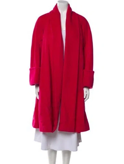 Pre-owned Chanel Vintage 1991 Coat In Pink