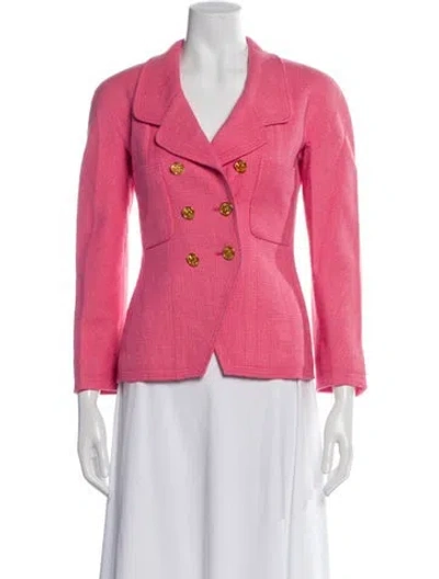 Pre-owned Chanel Vintage 1991 Evening Jacket In Pink