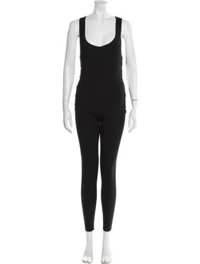 Pre-owned Chanel Vintage 1991 Jumpsuit In Black