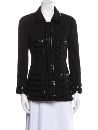 Pre-owned Chanel Vintage 1992 Jacket In Black