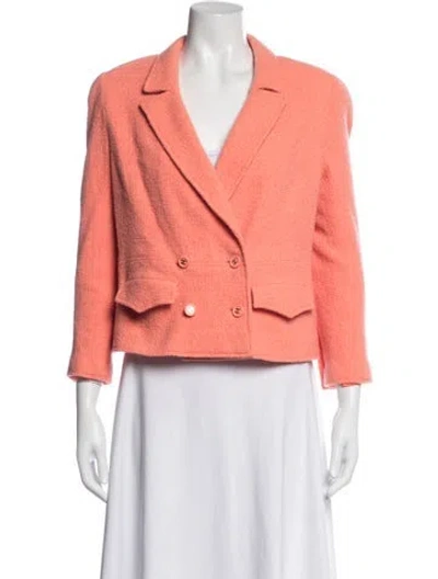 Pre-owned Chanel Vintage 1993 Blazer In Pink
