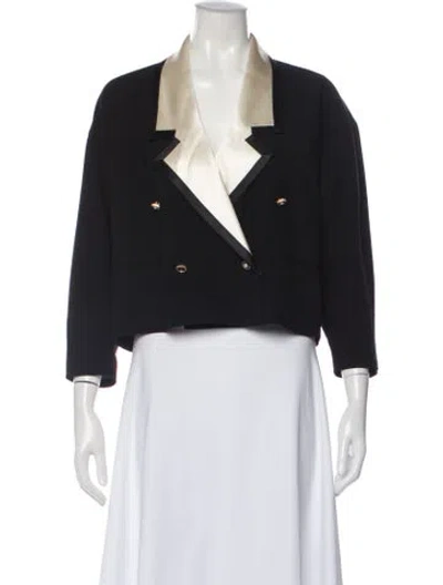 Pre-owned Chanel Vintage 1993 Blazer In Purple