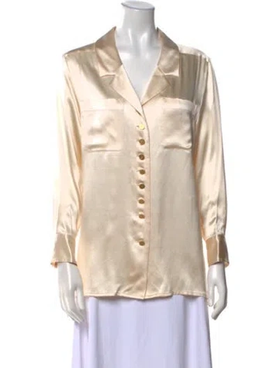 Pre-owned Chanel Vintage 1993 Button-up Top