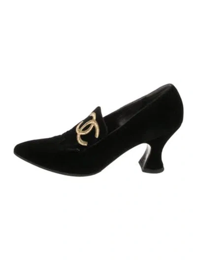 Pre-owned Chanel Vintage 1993 Pumps In Black