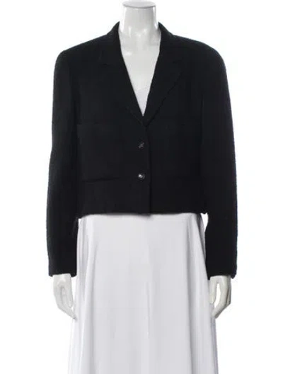 Pre-owned Chanel Vintage 1994 Blazer In Black