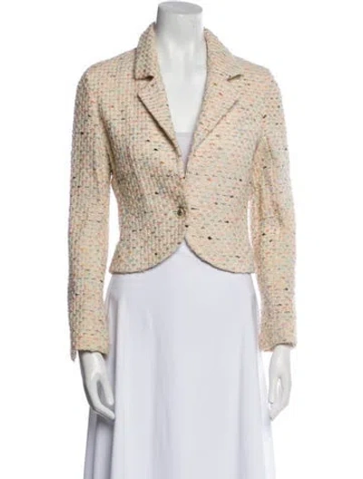 Pre-owned Chanel Vintage 1994 Blazer In Neutral