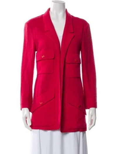 Pre-owned Chanel Vintage 1994 Blazer In Pink