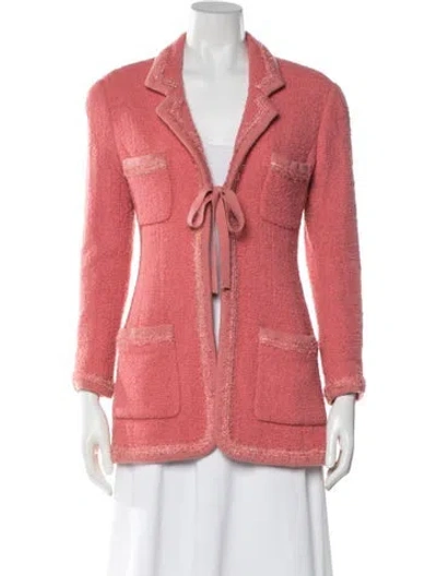 Pre-owned Chanel Vintage 1994 Blazer In Pink