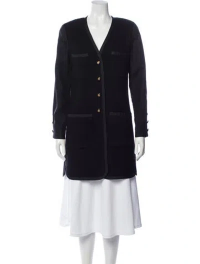 Pre-owned Chanel Vintage 1994 Evening Jacket In Black