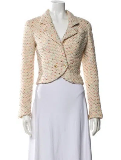 Pre-owned Chanel Vintage 1994 Evening Jacket In Neutral