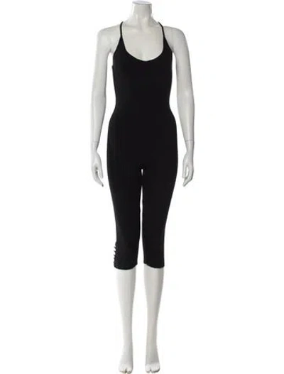 Pre-owned Chanel Vintage 1994 Jumpsuit In Black