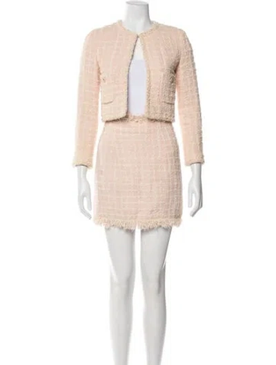 Pre-owned Chanel Vintage 1994 Skirt Suit In Pink