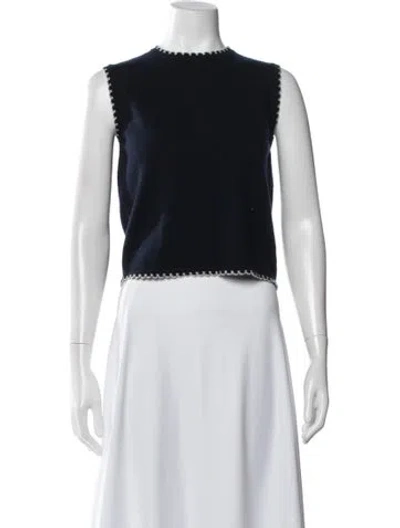 Pre-owned Chanel Vintage 1994 Sweater In Blue