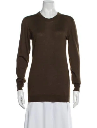 Pre-owned Chanel Vintage 1994 Sweater In Green