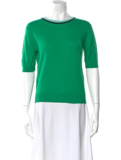 Pre-owned Chanel Vintage 1994 Sweater In Green