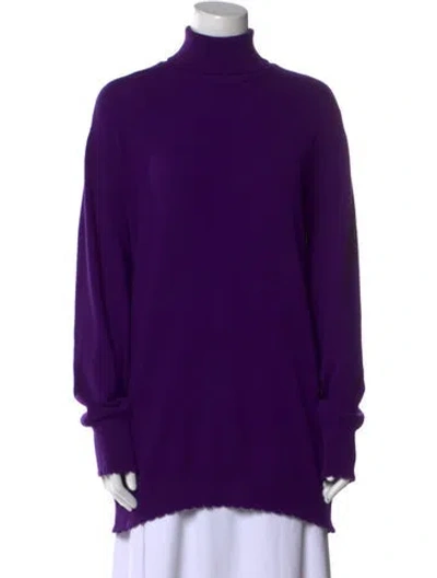 Pre-owned Chanel Vintage 1994 Sweater In Purple