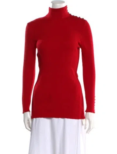 Pre-owned Chanel Vintage 1994 Sweater In Red