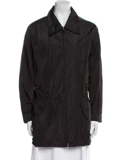 Pre-owned Chanel Vintage 1994 Utility Jacket In Black
