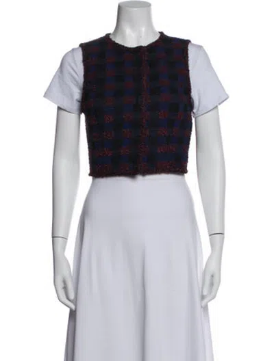 Pre-owned Chanel Vintage 1994 Vest In Multicolor