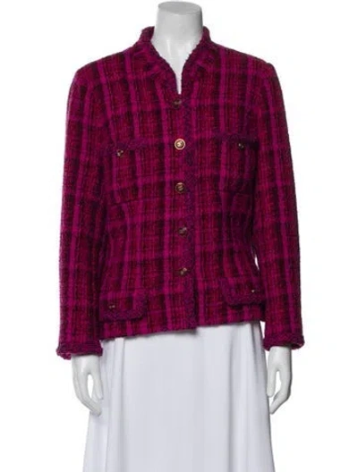 Pre-owned Chanel Vintage 1995 Blazer In Multi