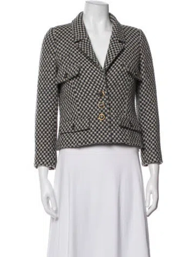 Pre-owned Chanel Vintage 1995 Blazer In Multicolor