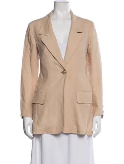 Pre-owned Chanel Vintage 1995 Blazer In Neutral