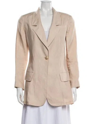 Pre-owned Chanel Vintage 1995 Blazer In Neutrals