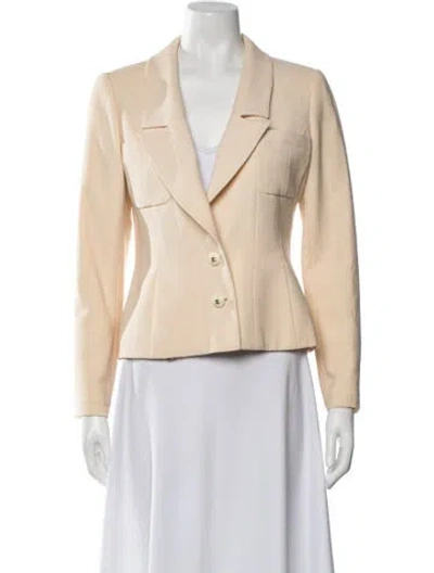 Pre-owned Chanel Vintage 1995 Blazer In Neutrals