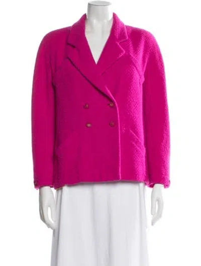 Pre-owned Chanel Vintage 1995 Blazer In Pink