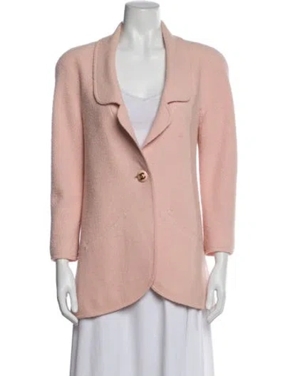Pre-owned Chanel Vintage 1995 Blazer In Pink