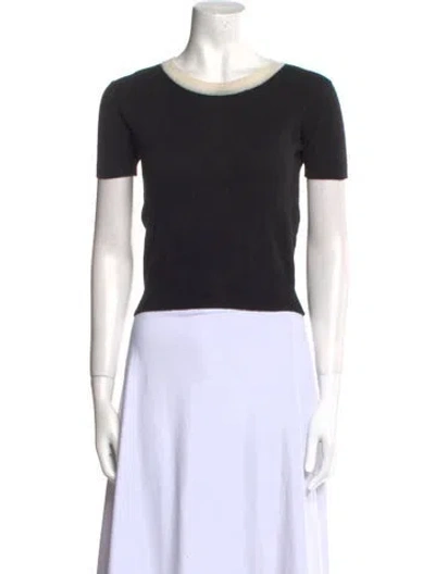 Pre-owned Chanel Vintage 1995 Sweater In Black