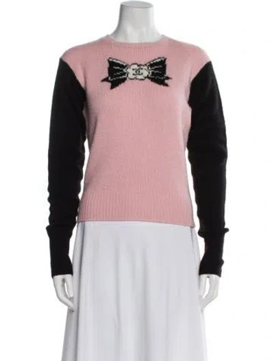 Pre-owned Chanel Vintage 1995 Sweater In Pink