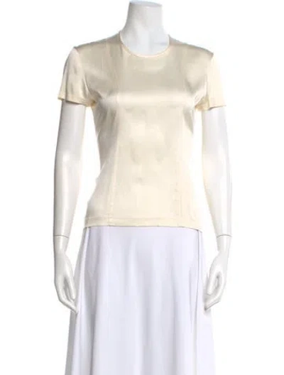Pre-owned Chanel Vintage 1995 Top In Neutral