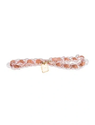 Pre-owned Chanel Vintage 1995 Waist Belt In Pink