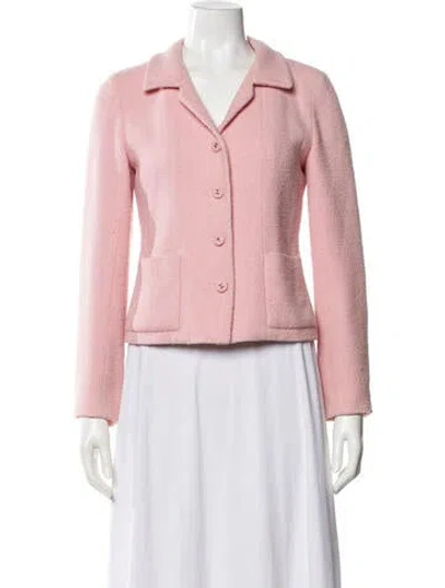 Pre-owned Chanel Vintage 1996 Blazer In Pink