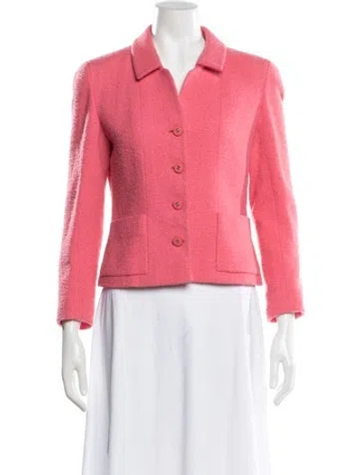 Pre-owned Chanel Vintage 1996 Blazer In Pink